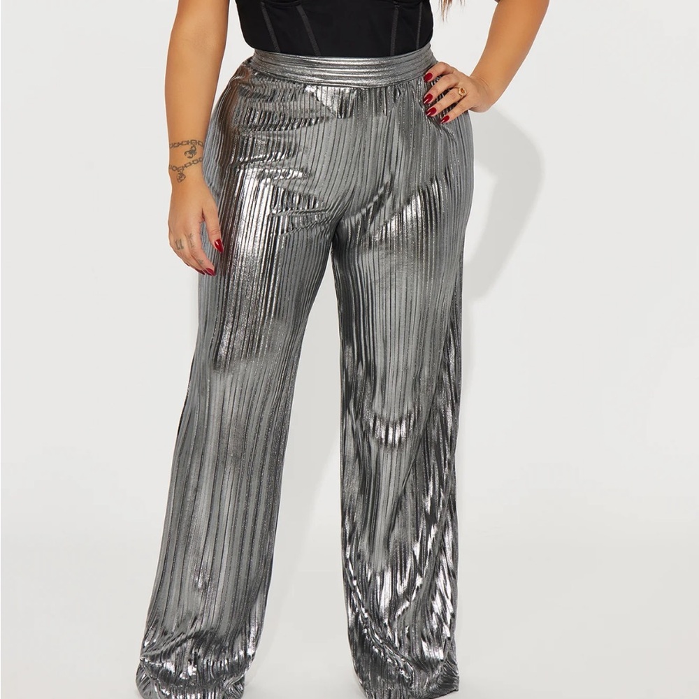 Metallic Pants